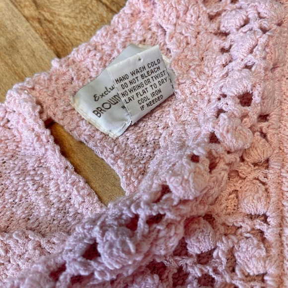 Vintage Short Sleeve Knit Top - Picture 5 of 8